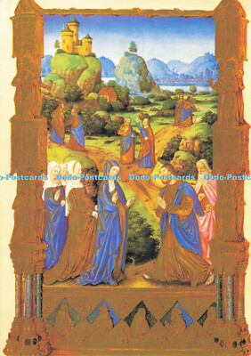 D185838 Die Apostel ziehen fort, um zu predigen von Les Tres Riches Heures du Duc de