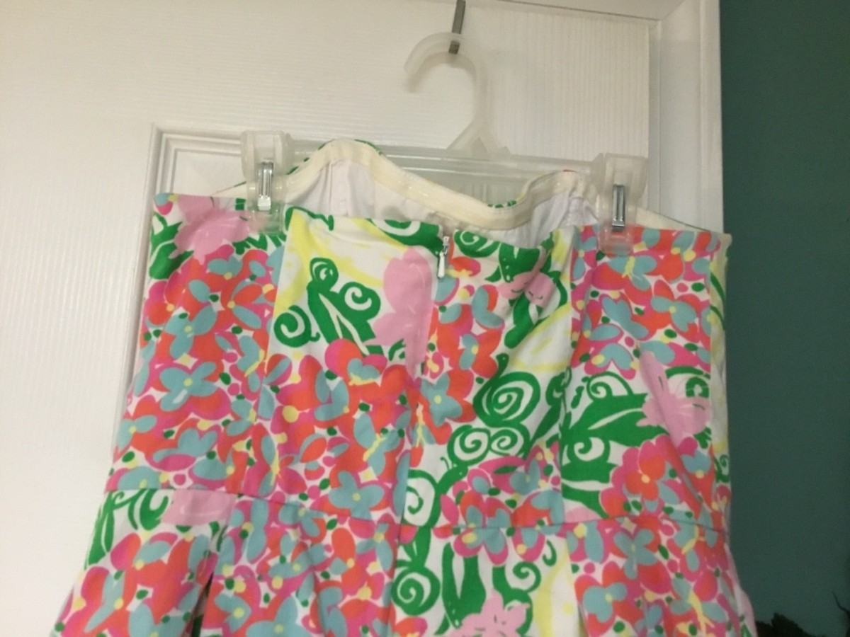 Women's Lilly Pulitzer Blossom Lilly Day 27945 Dress Size 10