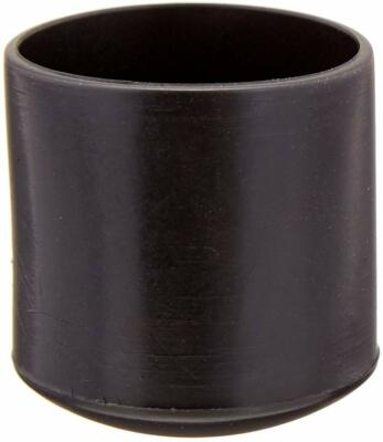 MINTCRAFT FE-50604 Plastic Leg Tip, 7/8-Inch, Black, 7/8 inch