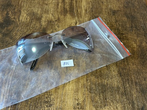 OCCHIALI DA SOLE VINTAGE NOS FENDI SL 7399 HIP HOP SHIELD MADE IN ITALY #886 - Foto 5 di 13