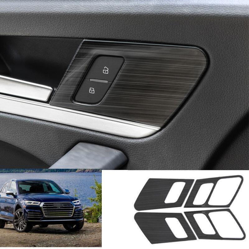 For Audi Q5 SQ5 2018-2023 Black Titanium Inner Door Handle Lock