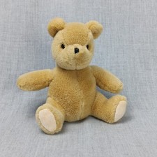 Gund Disney Classic Pooh Plush Teddy Bear Sitting Tan Plush Toy Stuffed Animal