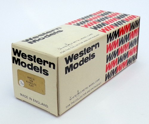Western Models 1/43 Scale WMS50 - 1958 Plymouth Fury - Cream - Picture 5 of 5