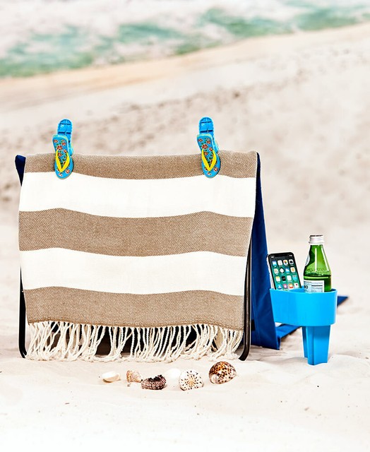 Flip Flop Towel Clips and Beach Caddy Set eBay