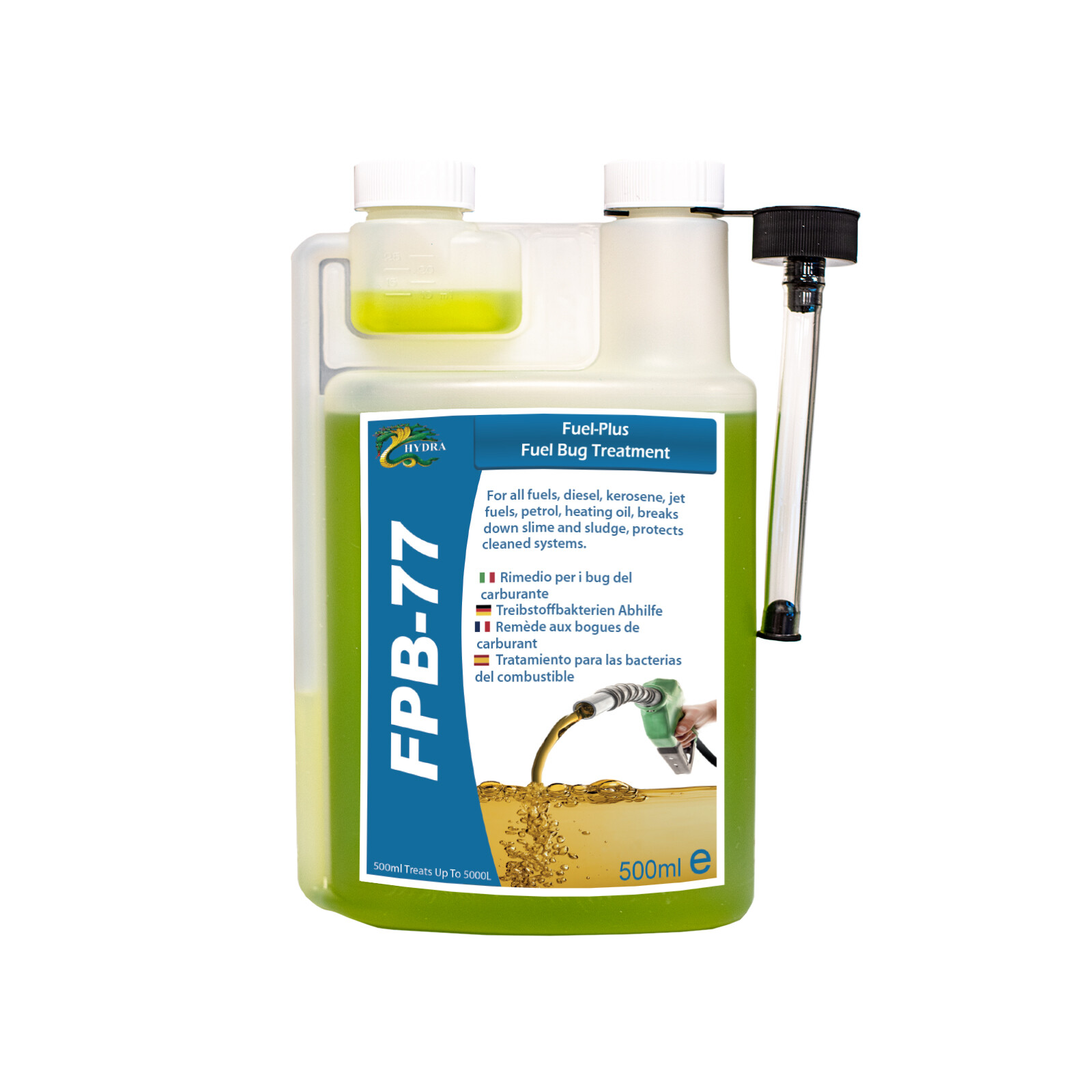 Hydra FPB77 FuelPlus Treatment for Petrol, Kerosene & Diesel Bug