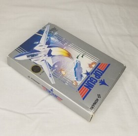 Nintendo NES Top Gun 5 tornillos en caja completa con caja manual completa Rev-A 
