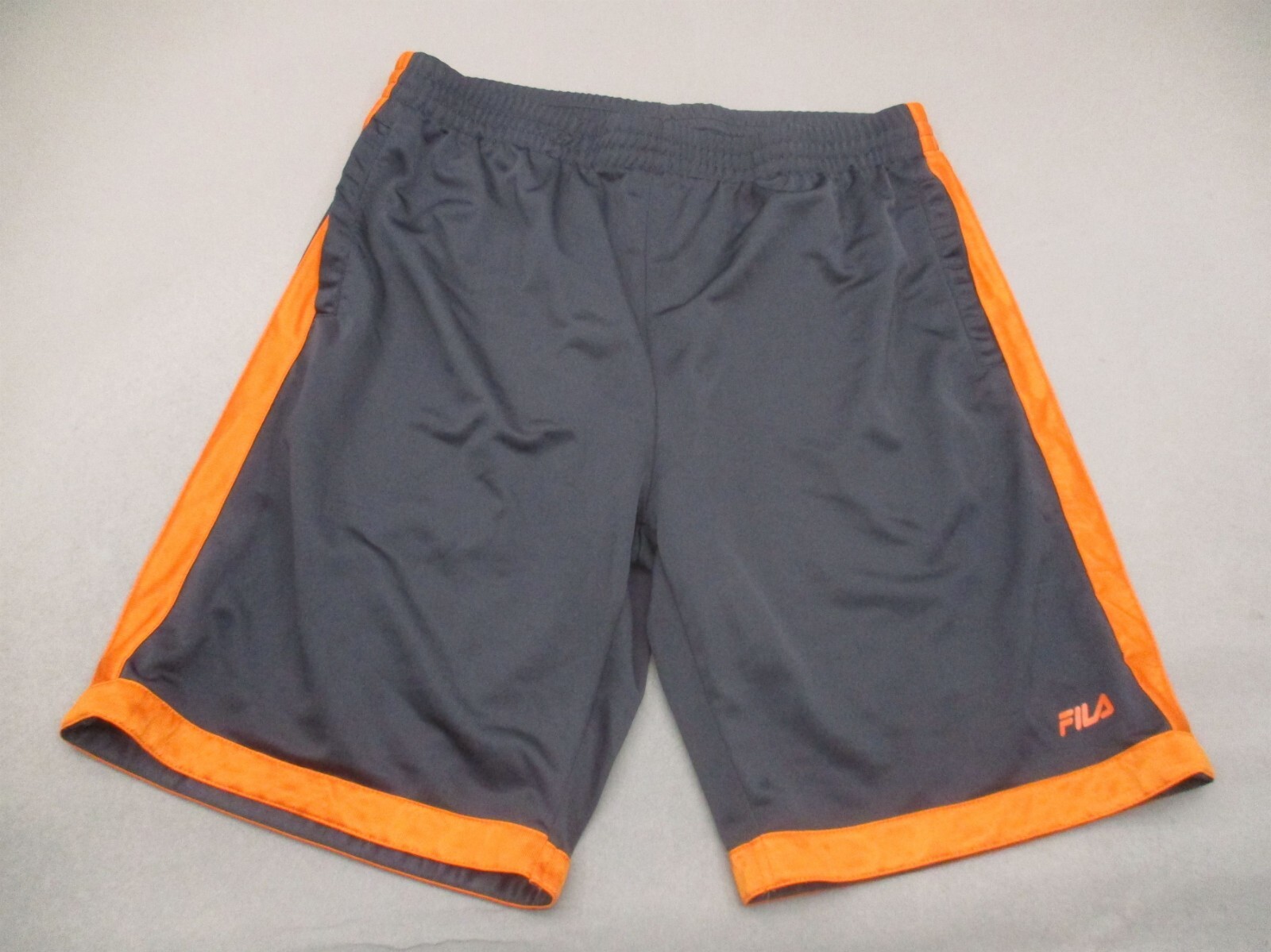 Pantaloncini FILA taglia L uomo neri elasticizzati vita coulisse tasca palestra corsa 227