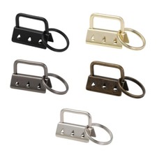 50 Pcs/Set for Key Tail Clips Set Decorative for Key Hardware Wristlet