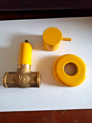 VOLA ARMATUREN ARNE JACOBSEN EINBAUARMATUR GELB ERSATZTEIL SPAREPARTS