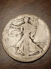 1917-S San Francisco Mint Silver Walking Liberty Half Obverse