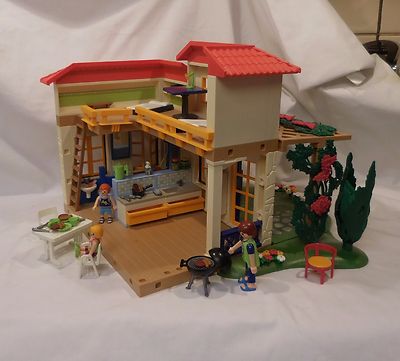 Playmobil 4857 Summer Vacation House bed bath kitchen furniture accessories | eBay