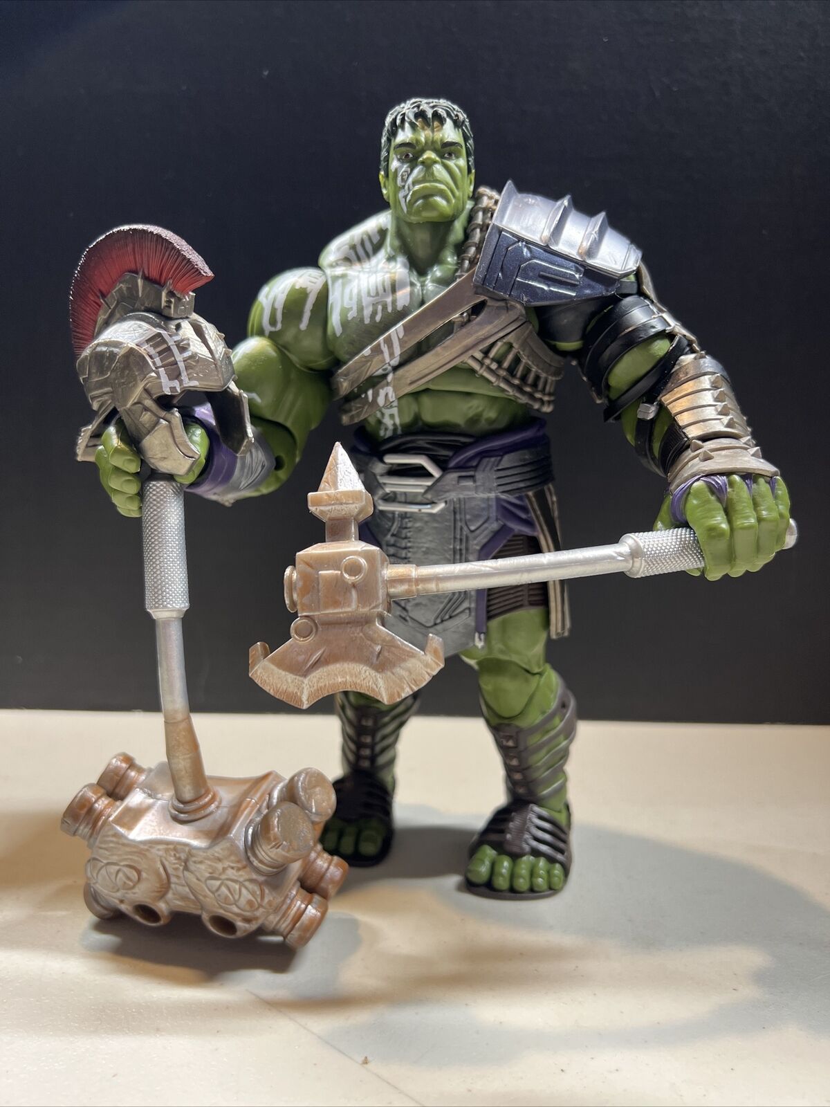 MIB Marvel Legends: Thor Ragnarok - Thor with Gladiator Hulk BAF