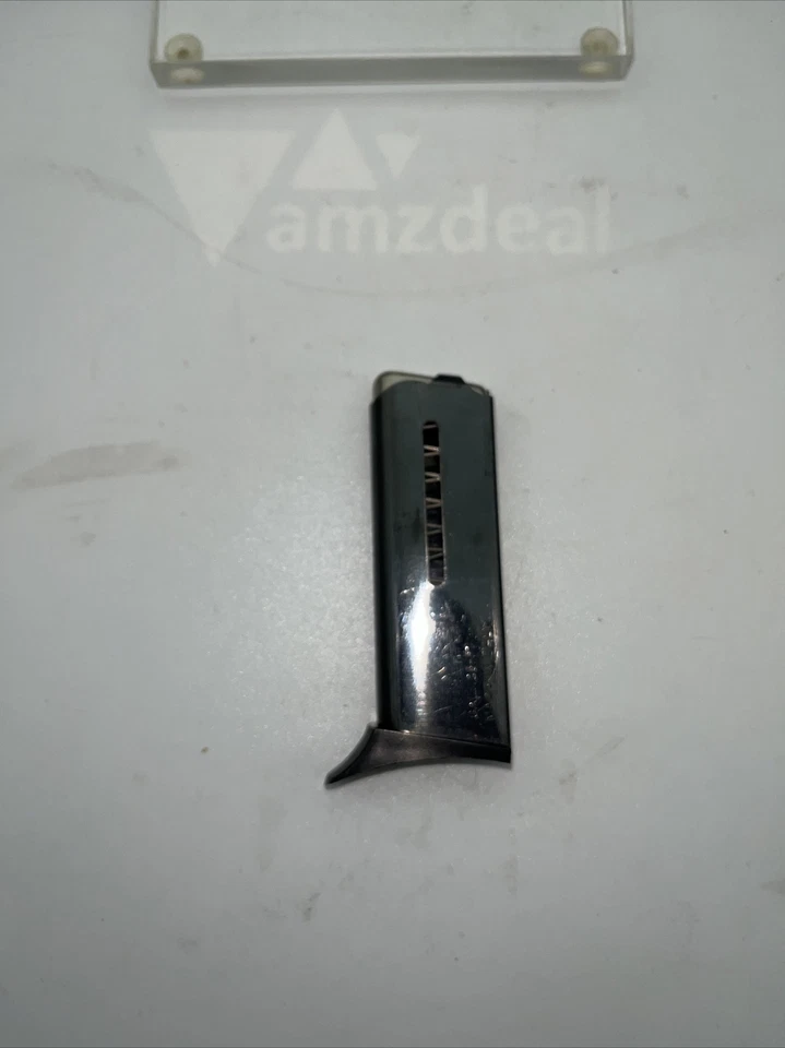 Cargador cargador EXCAM para modelo GT27 GT 27.25 25 ACP automático 7 Rd pistola de clip azulado Foto 3 de 4