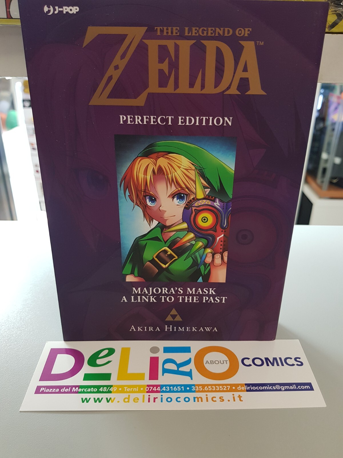 THE LEGEND OF ZELDA PERFECT MAJOR'S MASK A LINK TO THE PAST Ed.JPOP SCONTO 5%