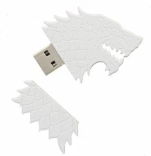 Game of Thrones Stark Sigil 4GB USB Flash Drive HBO/LOOT CRATE EXCLUSIVE