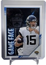 Gardner Minshew II 2020 Panini Score Football Game Face Card No. GF-GM W/Top