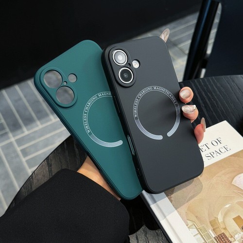 Coque TPU MagSafe Pour iPhone 16 Pro Max 15 14 13 12 11 Étui Anti-choc Hybride - Photo 4/21