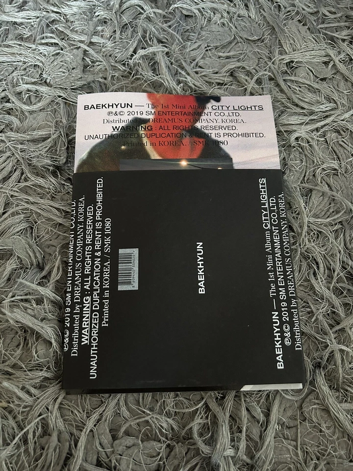 BAEKHYUN The 1st Mini Album 'City Lights' [Import USA] ... | CD | condition good Foto 2 de 4