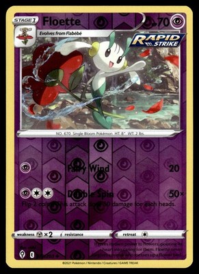 Floette 072 Reverse Holo | Pokemon Evolving Skies | englisch | Near Mint