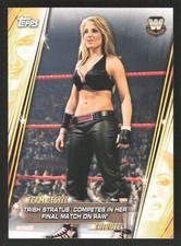 2019 Topps WWE Women's Team Bestie Tribute Trish Stratus Final Raw #TB-7