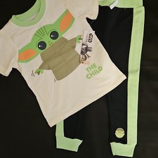Star Wars The Child Grogu 2pc Outfit Set Shor...