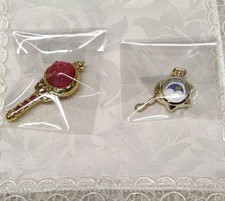 Sailor Moon Starry Sky Pocket Watch Keychain Cute Moon Rod Charm Timepiece