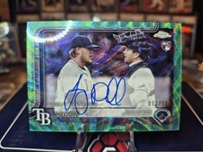 Logan Driscoll RC 2025 Topps Chrome Update Aqua Wave Refractor Auto /199 Rays