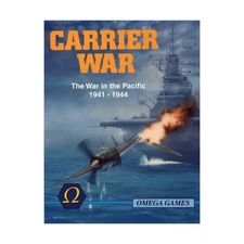 Omega Games Wargame Carrier War w/1944-1946 Expansion Kit Box VG+/NM