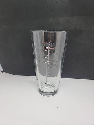 Libbey Duratuff Glass Recipes Measures Cocktail Shaker Pint With Recipes 