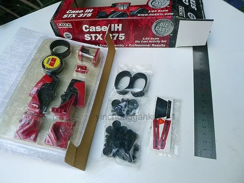 ERTL 1:64 CASE IH STX 375 tracked tractor farming vehicle model - Image 3 of 4