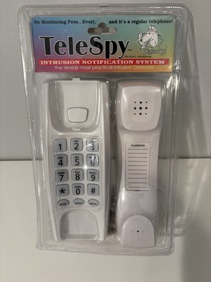 TeleSpy Home Security Phone Intrusion Notification System Vintage Unopened