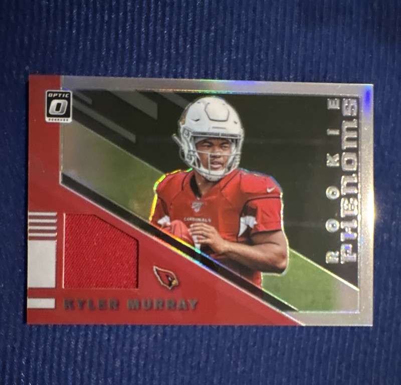 Panini 2019 Donruss Optic Kyler Murray RC Rookie Phenoms #RP2 Jersey Cardinals