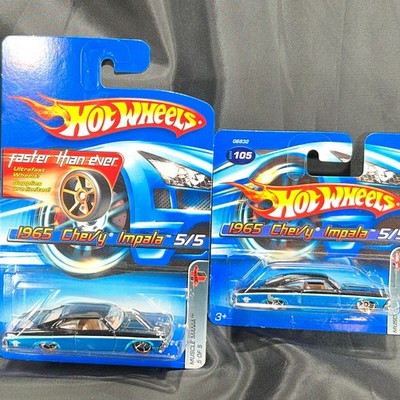 Hot Wheels 2006 Muscle Mania Faster Than Ever FTE 1965 Chevy Impala Lowrider Lot