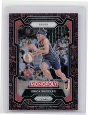 2024-25 Panini Prizm Monopoly WNBA Erica Wheeler Red Classic Icons 44 Fever