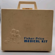 Vintage 1977 Fisher Price Medical Doctor Kit 936 Complete Set with Case