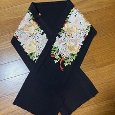 Japanese Kimono Embroidery Half Collar