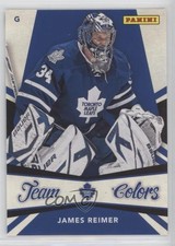 2012-13 Panini Toronto Fall Expo Team Colors James Reimer #3 8tn