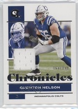2021 Panini Chronicles Jersey 168/199 Quenton Nelson #43 0j8f