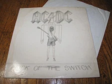 AC/DC - FLICK OF THE SWITCH - ATLANTIC RECORDS LP