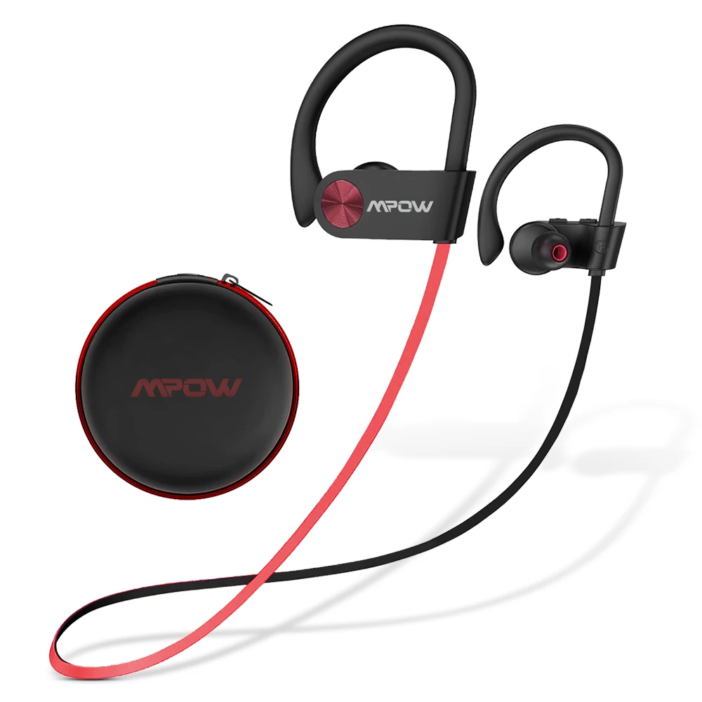 Flame IPX7 Waterproof Bluetooth 5.3 Headphones with CVC6.0 Noise Cancellation