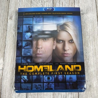 Homeland: The Complete First Season Blu-ray 2011 Claire Danes Damian Lewis