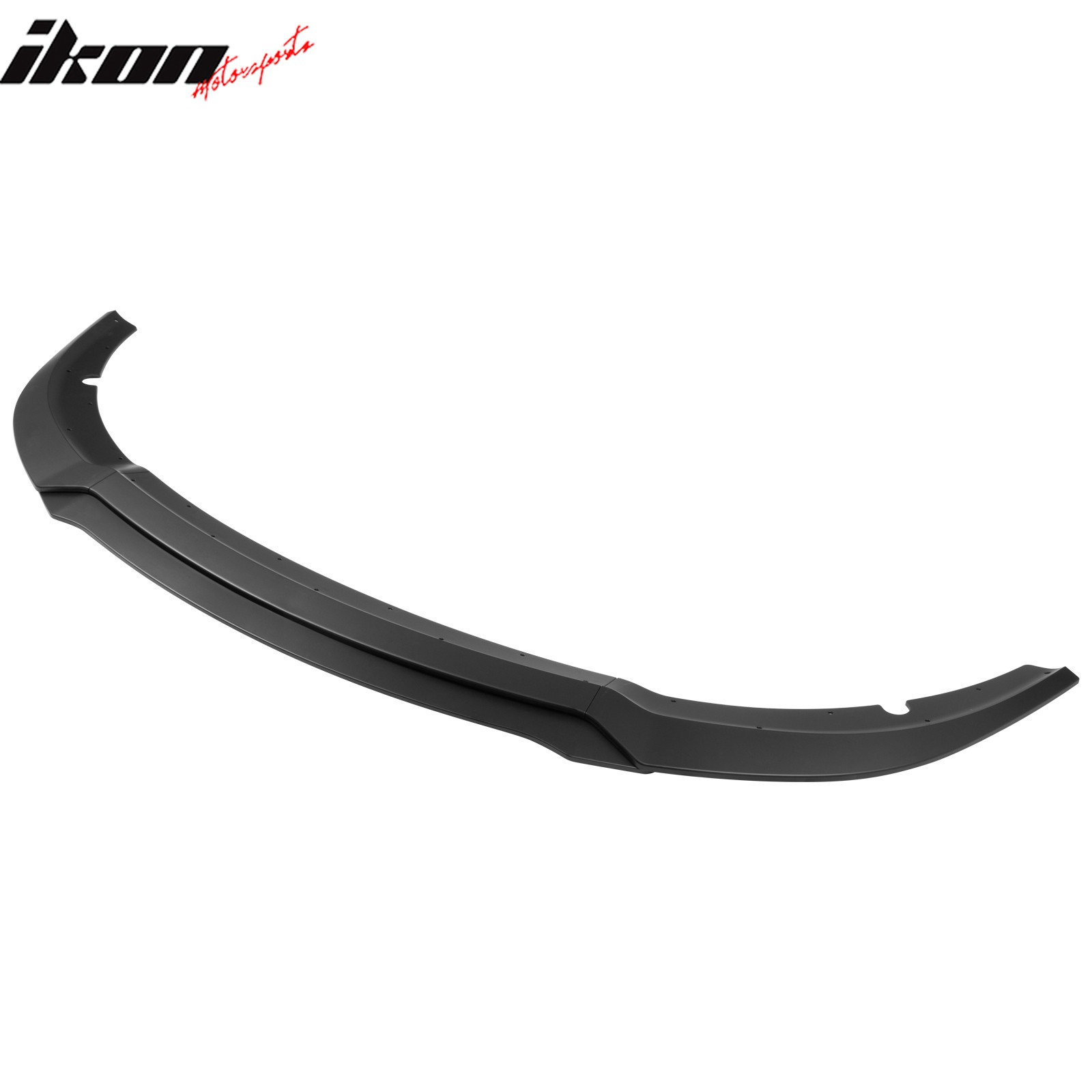 Fits 15-23 Dodge Charger SRT V7 C Style ABS Front Bumper Lip Matte Black 4PCS