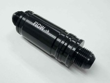 High-flow Fuel Check Valve - 10 An Male Ends Aluminum Oberg Style