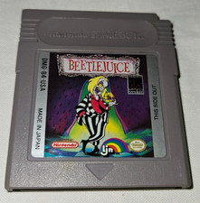 Beetlejuice Cartridge Only Authentic Nintendo Gameboy Original DMG-B4-USA 1992