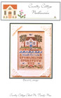 Country Cottage Needleworks BEACH COTTAGE Cross Stitch Chart Only sampler — photo 1