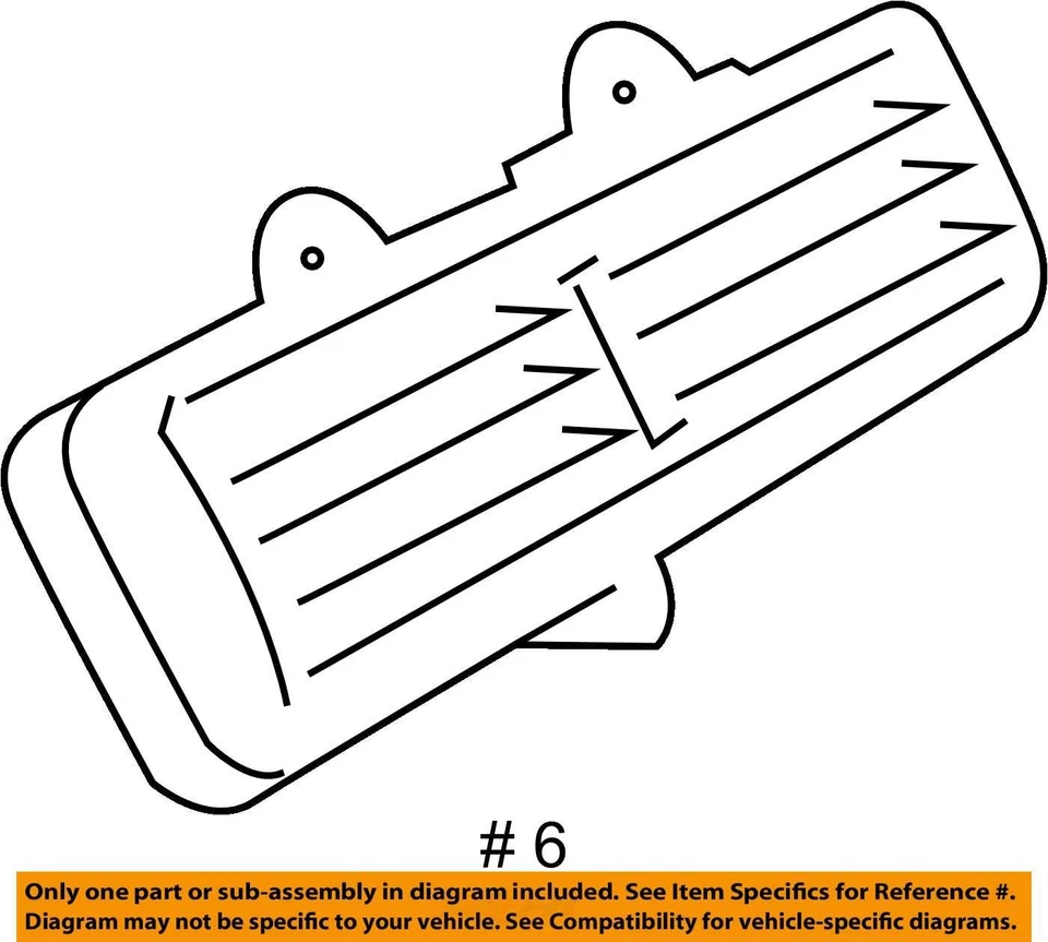 SE ADAPTA A CHEVROLET SS 2014-2017 OUTLET, F/FLR CNSL RR AIR 92263872 - NUEVO OEM Foto 3 de 3