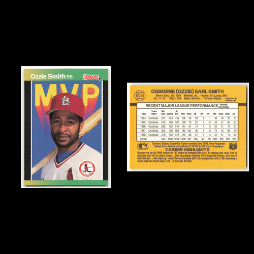 Ozzie Smith Lot 8 Baseball Karten 2018 Topps Allen - Ginter St. Louis Cardinals - Bild 6 von 10