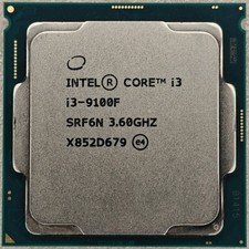 9Th Gen Intel Core i3-9100F LGA1151 CPU Processor Quad Core 3.6GHz Coffee Lake