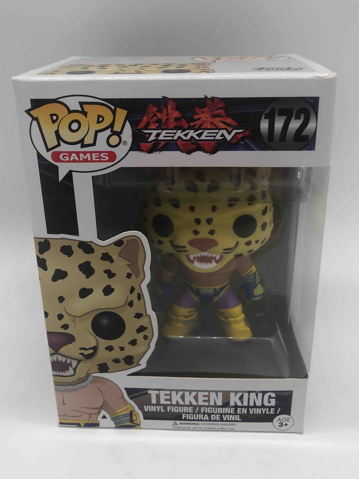 Funko Pop! Games Tekken King #172 Vinyl Figure Damaged Box See Pics