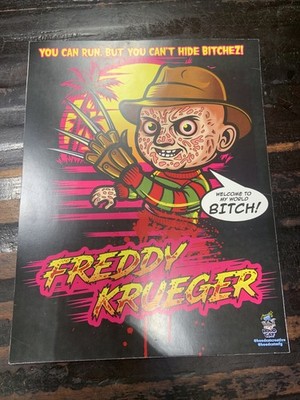Summer Slasherz Freddy Krueger Gloss Art Print 8x10